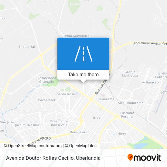 Avenida Doutor Rofles Cecílio map
