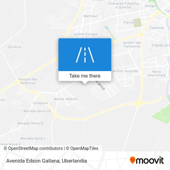 Avenida Edson Gallana map