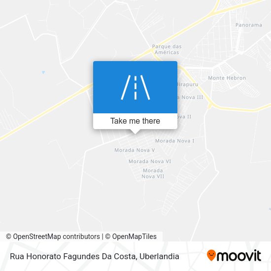 Rua Honorato Fagundes Da Costa map