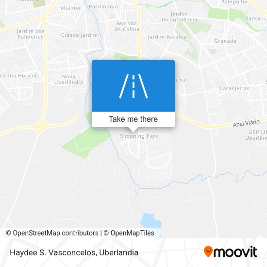 Haydee S. Vasconcelos map