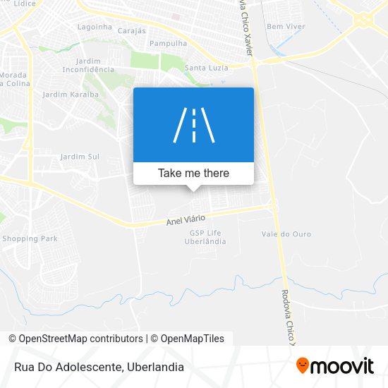 Rua Do Adolescente map