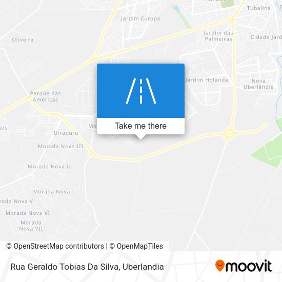 Rua Geraldo Tobias Da Silva map