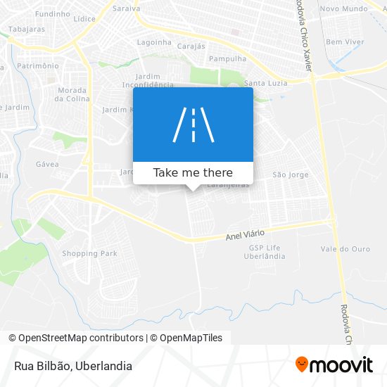 Rua Bilbão map