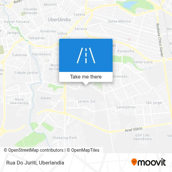 Rua Do Juriti map
