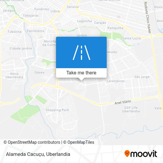 Alameda Cacuçu map