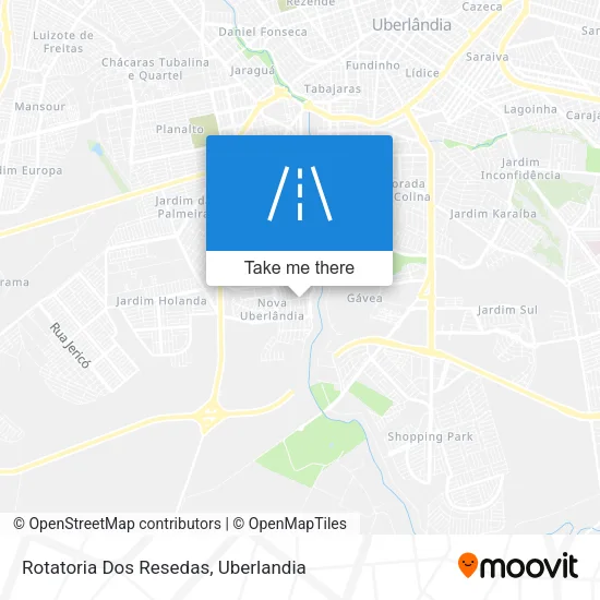Rotatoria Dos Resedas map