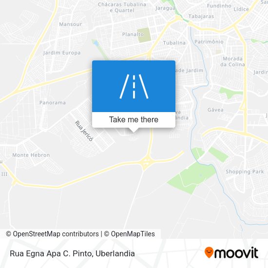 Rua Egna Apa C. Pinto map