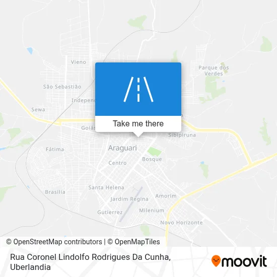 Rua Coronel Lindolfo Rodrigues Da Cunha map