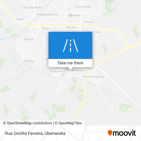 Rua Onofre Ferreira map