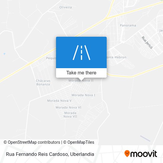 Rua Fernando Reis Cardoso map