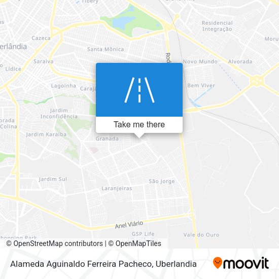 Alameda Aguinaldo Ferreira Pacheco map