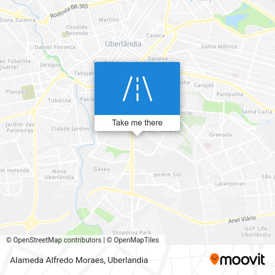 Alameda Alfredo Moraes map