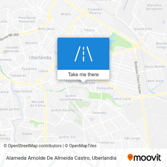 Alameda Arnolde De Almeida Castro map