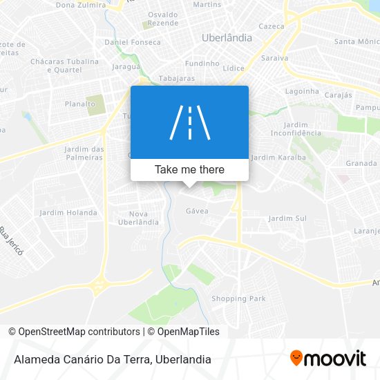 Alameda Canário Da Terra map