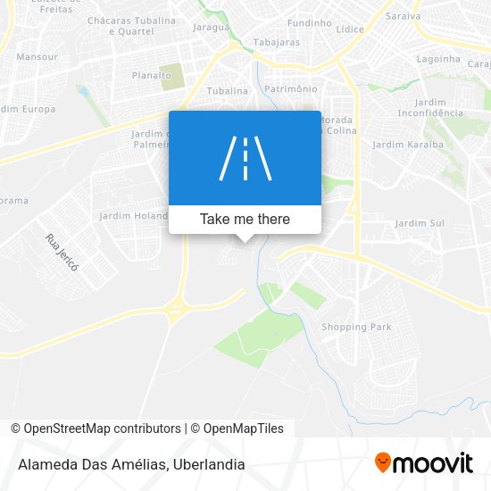 Alameda Das Amélias map