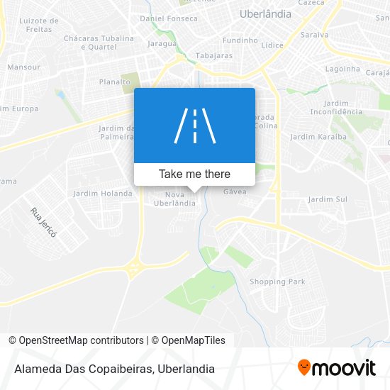 Alameda Das Copaibeiras map