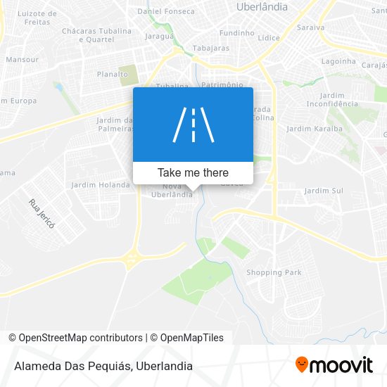 Alameda Das Pequiás map