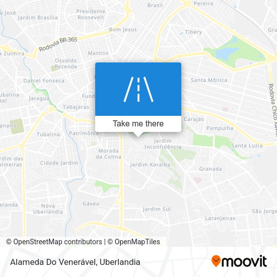 Alameda Do Venerável map