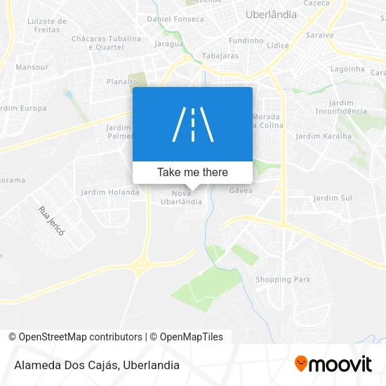 Alameda Dos Cajás map
