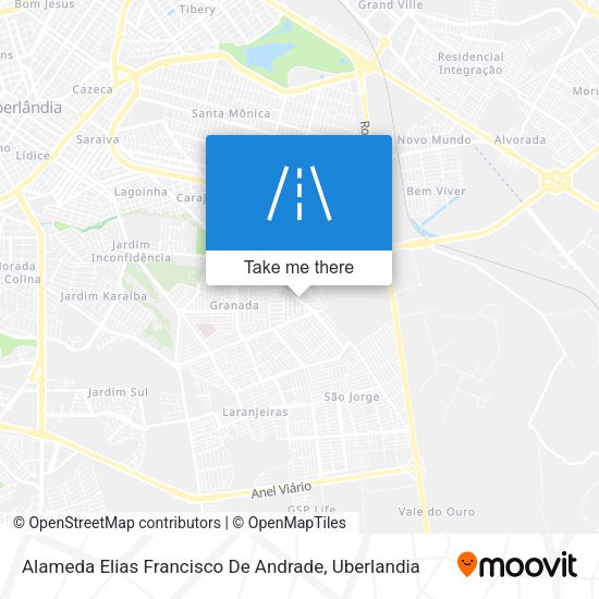 Alameda Elias Francisco De Andrade map