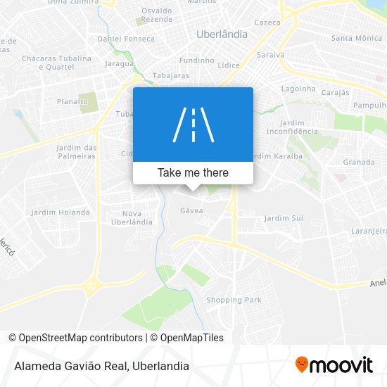 Alameda Gavião Real map