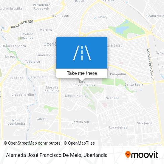 Alameda José Francisco De Melo map