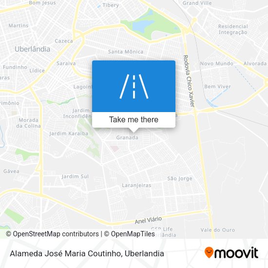 Alameda José Maria Coutinho map