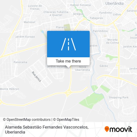 Alameda Sebastião Fernandes Vasconcelos map