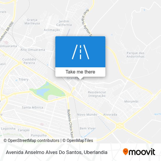 Avenida Anselmo Alves Do Santos map