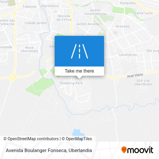 Avenida Boulanger Fonseca map