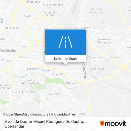 Avenida Doutor Misael Rodrigues De Castro map