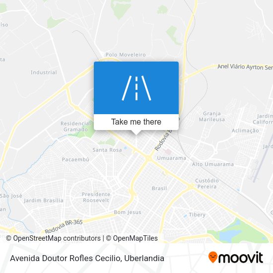 Avenida Doutor Rofles Cecilio map