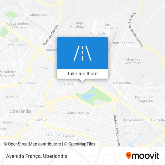 Avenida França map