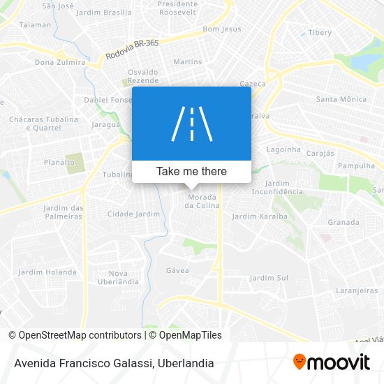 Avenida Francisco Galassi map