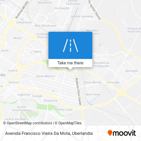 Avenida Francisco Vieira Da Mota map