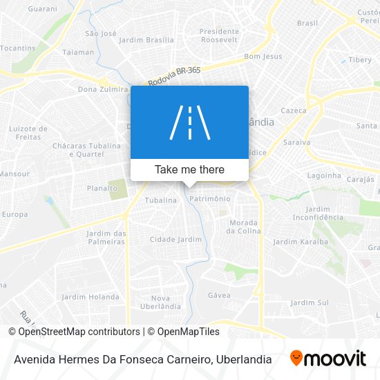 Avenida Hermes Da Fonseca Carneiro map