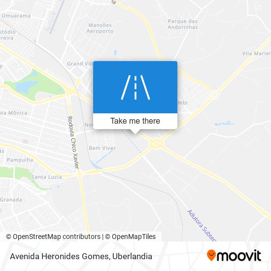 Avenida Heronides Gomes map