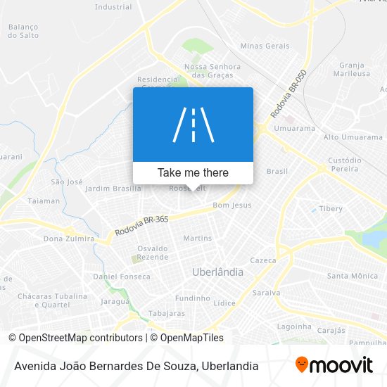 Avenida João Bernardes De Souza map