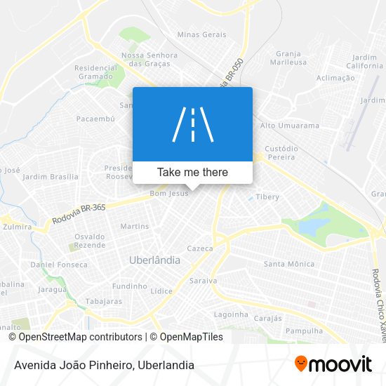 Avenida João Pinheiro map