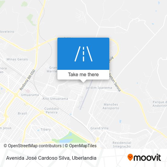 Avenida José Cardoso Silva map