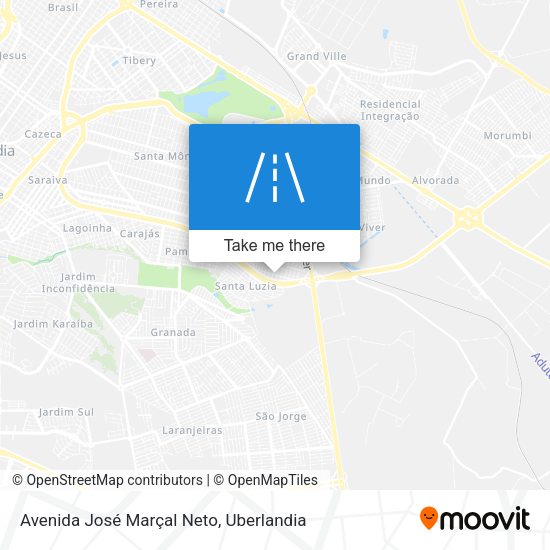 Avenida José Marçal Neto map