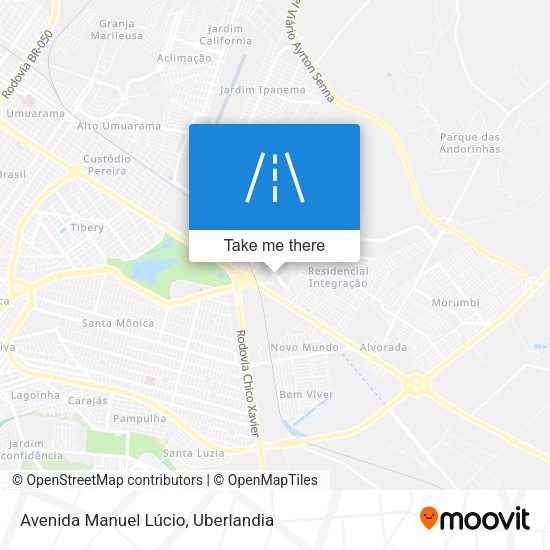 Avenida Manuel Lúcio map
