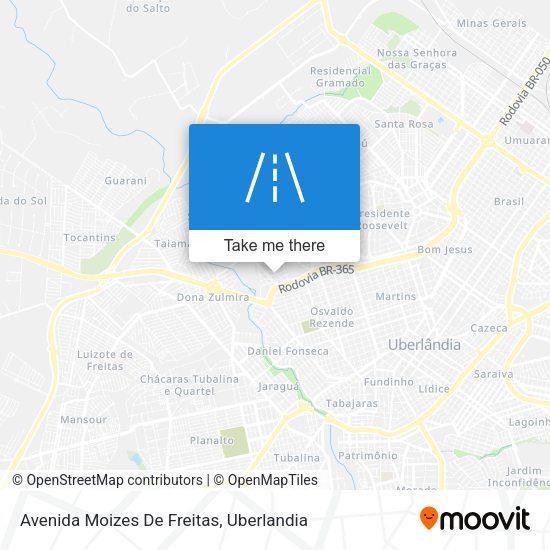 Avenida Moizes De Freitas map