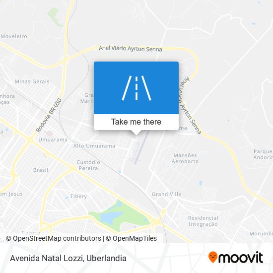 Mapa Avenida Natal Lozzi