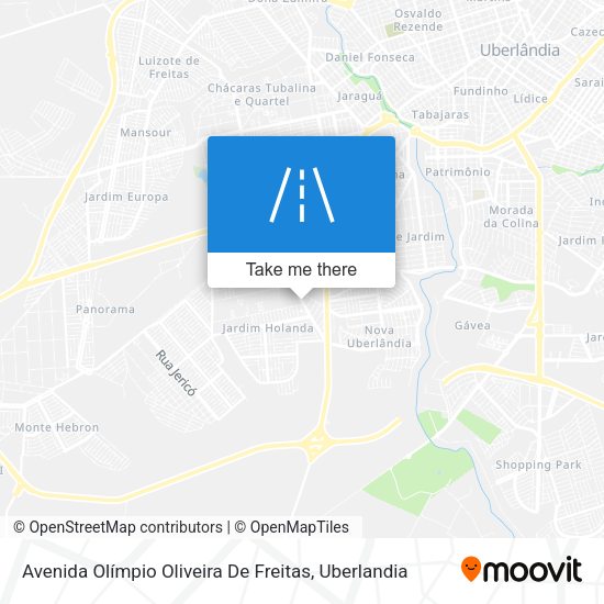 Avenida Olímpio Oliveira De Freitas map