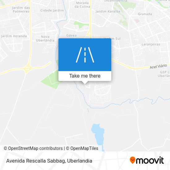 Avenida Rescalla Sabbag map
