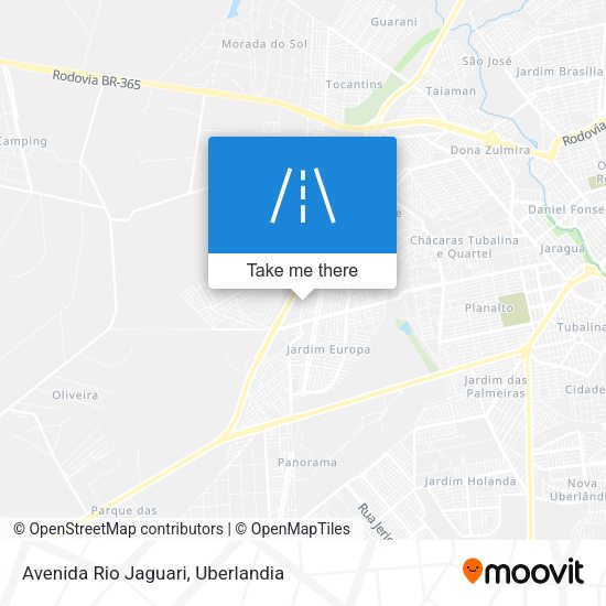 Avenida Rio Jaguari map