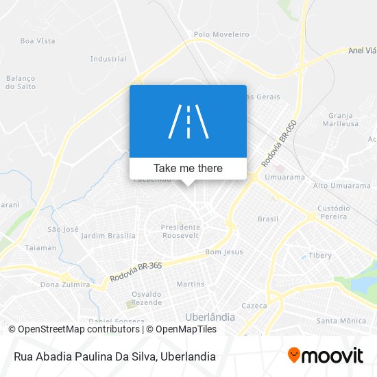 Rua Abadia Paulina Da Silva map
