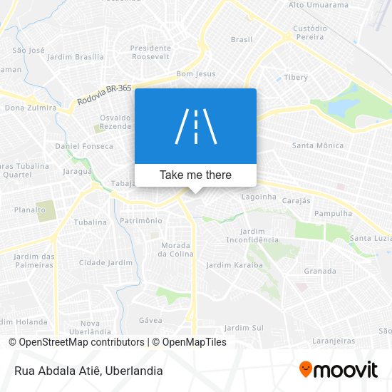 Rua Abdala Atiê map