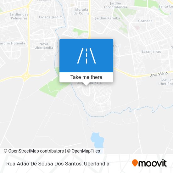 Rua Adão De Sousa Dos Santos map